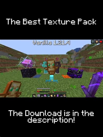 Vanilla 1 21 4 #minecraft #texturepack #texturepvp #crystalpvp #cpvp