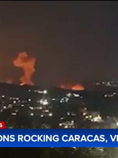 #BREAKINGNEWS (1/2/26) At least seven explosions and low-flying aircraft were heard around 2 a.m. local time Saturday in Venezuela's capital, Caracas. Read more at the link. #caracas #venezuela #caracasvenezuela