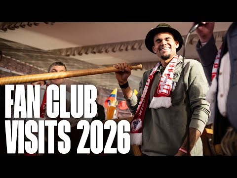 Special afternoon for Lucho, Musiala & Co. | Fan club visits 2026