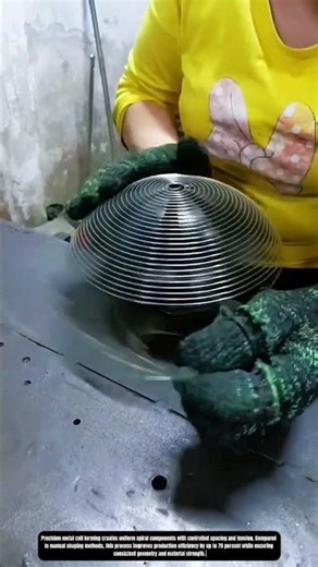 Precision Metal Coil Forming Process for Spiral Component Manufacturing