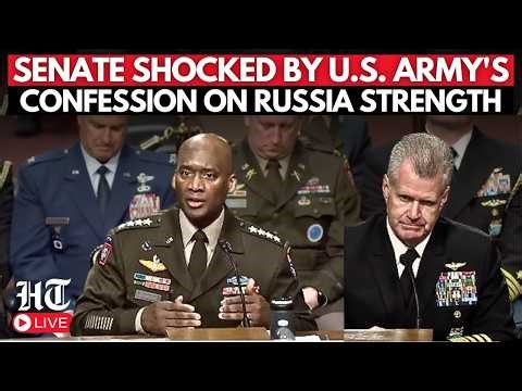 US News LIVE: US Commanders' Shocking Confession On Russian Army Strength | Trump | Putin |US Senate