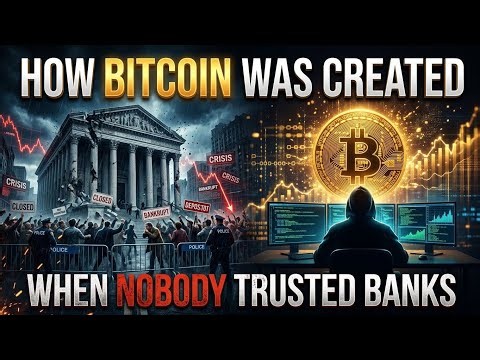 How Bitcoin Was Created When Nobody Trusted Banks