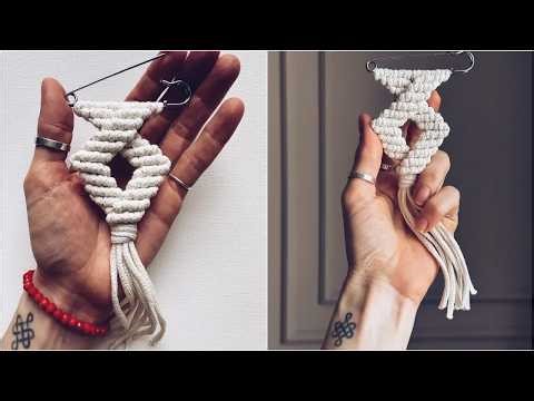 Tutorial Macrame brooch