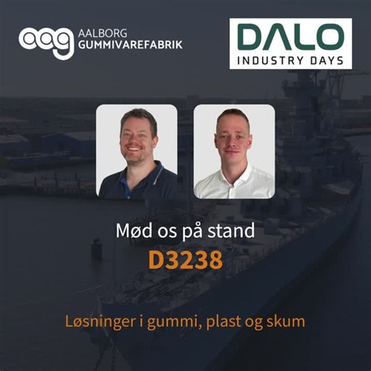 #dalo2026 #forsvarsindustrien #defense #gummi #plast #skum #aag | AAG | Aalborg Gummivarefabrik
