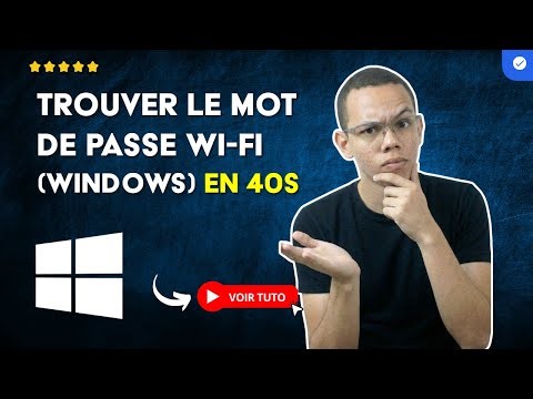 Comment Voir le MOT de PASSE Wi-Fi avec CMD sous WINDOWS en 40S