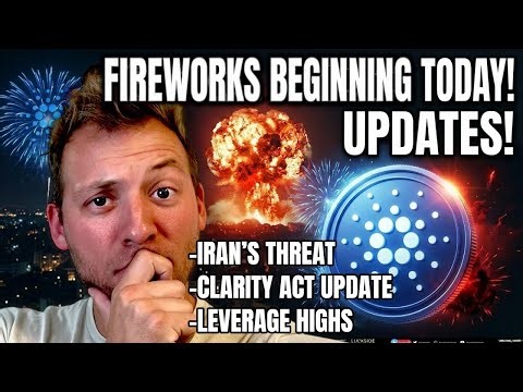 CARDANO ADA - Fireworks Beginning Today! Iran's Threat?! Clarity Act Update! New Leverage Highs!