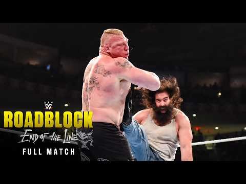 FULL MATCH: Brock Lesnar vs. Bray Wyatt & Luke Harper: WWE Roadblock 2016