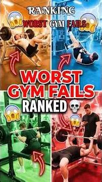 Ranking Worst Gym Fails Ever💀