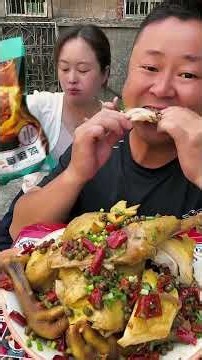 Eating With Axing | Satisfying Spicy Sichuan Chicken 🌶️🍗 Really Delicious Eating Show 😋�