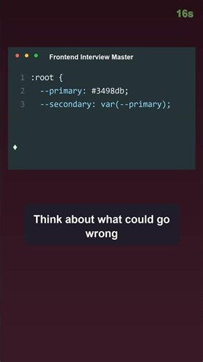 🎨 CSS Variables Hack: Dynamic Theming Trick (2025 Interview Trick) | Frontend Interview Master