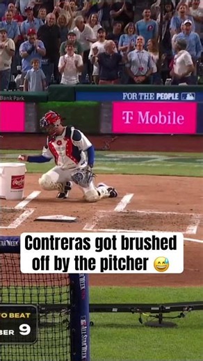 Getting brushed off in the Home Run Derby is CRAZY 🤣