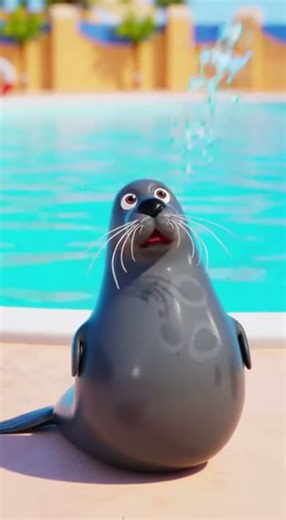 Seal's Beach Ball Sneeze Fail!