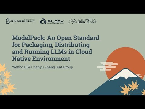 ModelPack: An Open Standard for Packaging, Distributing and Running LLMs... Wenbo Qi & Chenyu Zhang