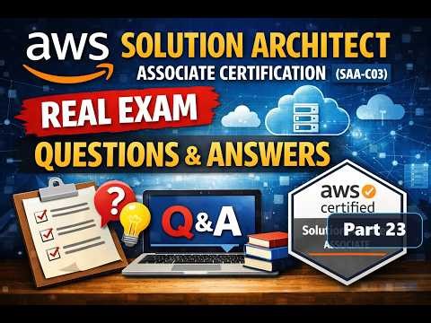 AWS-SAA‑C03 Part 23 Encryption at rest, transit, AWS Shield & WAF Solutions Architect Exam Prep 2026