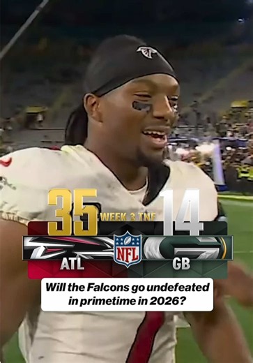 The Falcons are on a roll in primetime🔥 Will they keep it going vs the Ravens in Week 5? #nfl #atlantafalcons #falcons #ravens #bijanrobinson