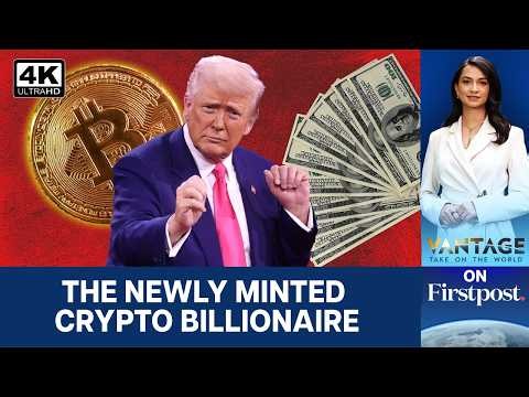 Trump Reports At Least $1.4 Billion In Crypto Earnings In 2025 Disclosure | Vantage on Firstpost