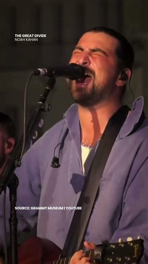 #NoahKahan performed #TheGreatDivide live at the #Grammy Museum. 😭🎸
