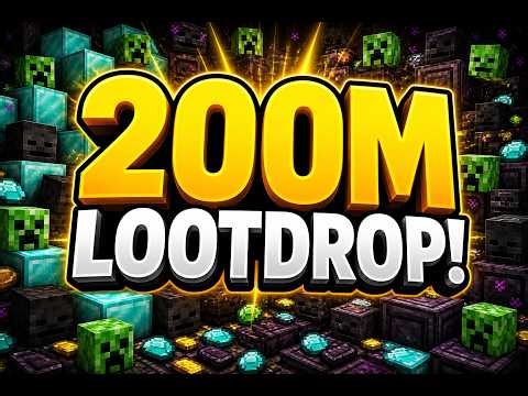 200M LOOTDROP ON DONUT SMP [ lootdrop ] [ auction ] [ tps ]
