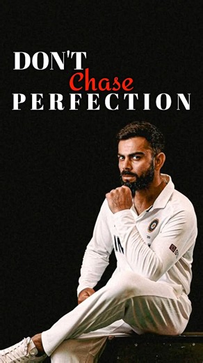 Never Chase Perfection 😎 #youtubeshorts #perfect #timemanagement #growth