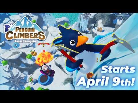 ◉ Faaast Penguin 2.0 adds mountain climbing mode! 🗻🦄 @SQU33ZiN (Apr 9, 2026) #UnicornDay