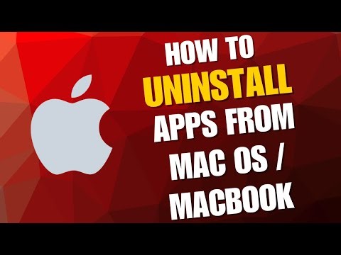 How to uninstall apps on Mac OS/Macbook. | Delete application permanently from MacBook.