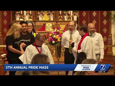 Omaha church celebrates LGBTQ+ inclusion during Pride Mass