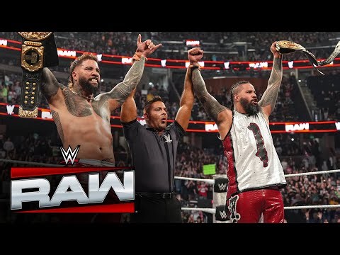 The Usos WIN World Tag Team Title against AJ Styles & Dragon Lee: Raw highlights, Dec. 29, 2025
