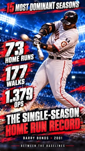 Barry Bonds' 2001 Season! ⚾ 73 Home Runs That Made History