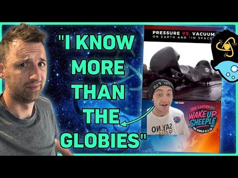 Flat Earther Thinks He Knows the Globe Model Better Than Anyone Else
