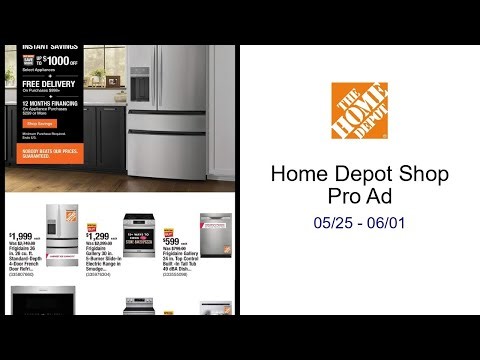 Home Depot Shop Pro Ad 05/25 - 06/01