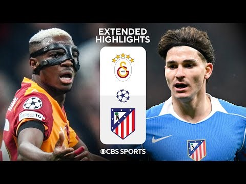 Galatasaray vs. Atlético Madrid: Extended Highlights | UCL League Phase MD 7 | CBS Sports Golazo