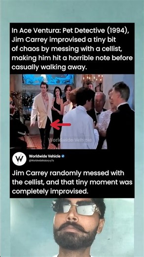 In Ace Ventura: Pet Detective (1994) Jim Carrey Improvised This Chaos