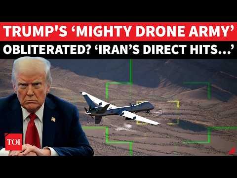 US ‘Drone Army’ Gets Wiped Out In Iran Attacks? Pentagon In Freak-Out Mode; ‘$1 Bn Worth Weapons…’