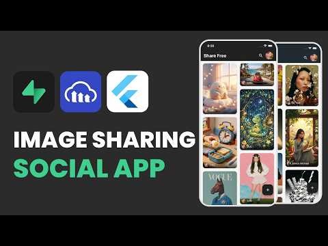Build a Flutter Image Sharing Social App with Supabase - Full Tutorial 2026