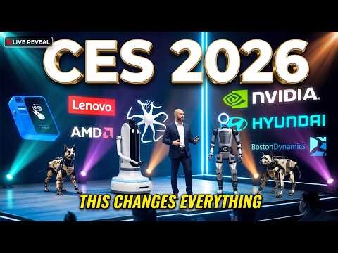 Everything Announced for CES 2026 (AI is Insane)