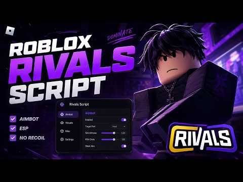 Rivals Script 2026 - Aimbot + ESP + Auto Farm - Roblox Hack GUI PC