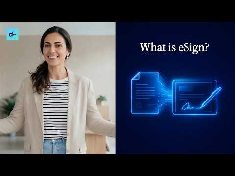 What is eSign? | Eliminate Signing Friction & Delays | DealHub AI