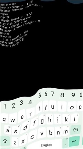 Calculating Electric Dipole Moments with Python! ⚡🐍 #Physics #Coding #PythonProjects