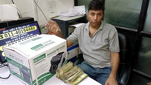 Non-Stop Cash Counting! Heavy-Duty Cash Machine with Advance Fake Note Detection