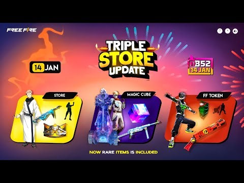 Next Magic Cube Bundle, Triple Store Update 💥😮| free fire new event | ff new event | new event ff