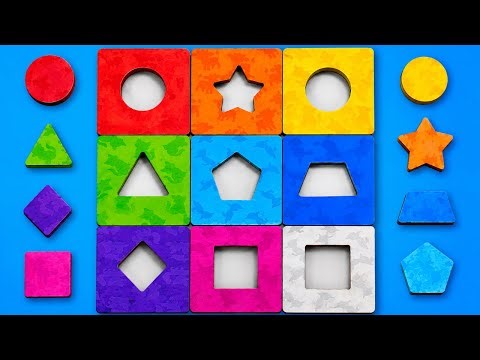 Missing Shapes Adventure 🧩 Colors and Geometry Fun