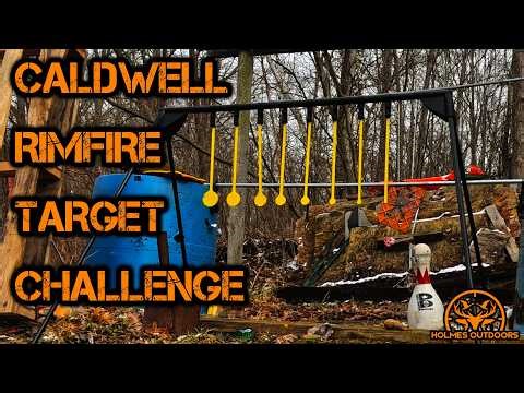 Testing out the Caldwell Rimfire Target Challenge