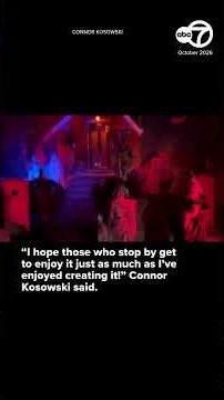 Horror enthusiast Connor Kosowski goes all out for #Halloween 2026 in Chicago