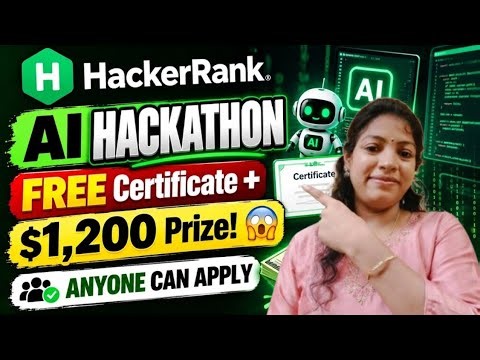 HackerRank Hackathon 2026 🔥 $1,200 Prize + $5,000 Codex Rewards | Free Certificate