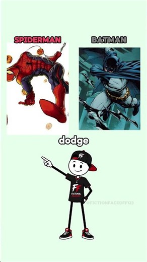 Marvel vs DC: Spider-Man vs Batman 🕷️🦇