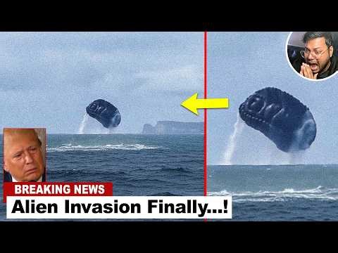 UFO Mothership Spotted With Reptilian Build‼️😨 UFO Sightings 2026...