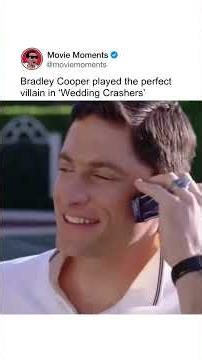Bradley Cooper playing the perfect villain in 'Wedding Crashers'