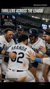 MLB Recap (May 3, 2026): Yankees Rout Orioles, Rays Walk Off, Cubs Roll