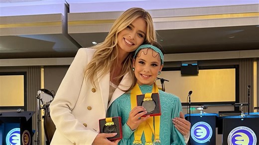 Strictly star Nadiya Bychkova's daughter Mila wins dance competition