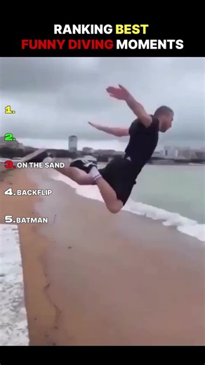Ranking best Diving moments 😂 #shorts #diving #fails